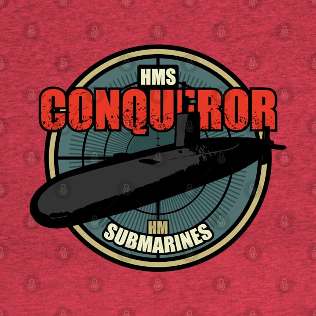 HMS Conqueror by TCP